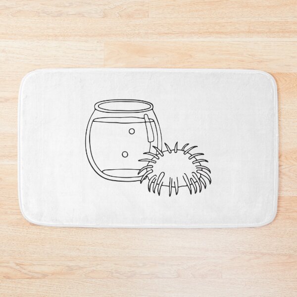 Item preview, A toy resembling a sea urchin beside a fish tank designed and sold by rasagamastore.