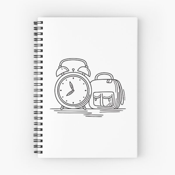 Item preview, A buzzing alarm clock next to a half filled bag designed and sold by rasagamastore.