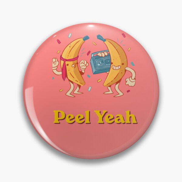 Item preview, Funny Dancing Banana Cartoon with Boombox Party Design designed and sold by Penguin Mood .