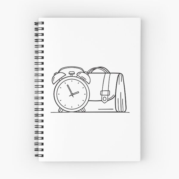 Item preview, A beeping alarm clock near an open bag with items inside designed and sold by rasagamastore.