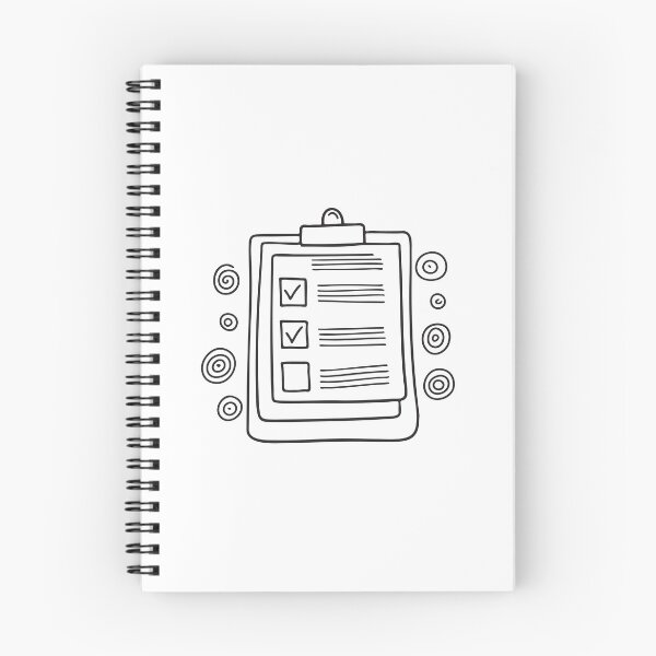 Item preview, A schedule full of checked boxes left on a cluttered table designed and sold by rasagamastore.