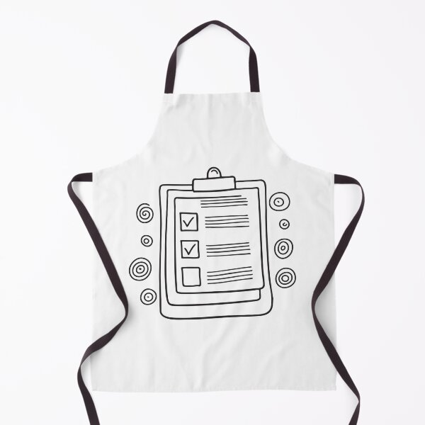 Item preview, A schedule full of checked boxes left on a cluttered table designed and sold by rasagamastore.