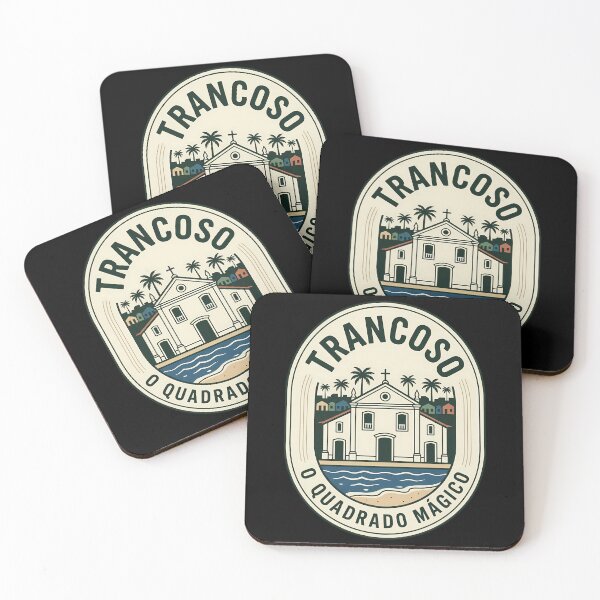 Item preview, Trancoso Brazil Vintage Travel Emblem designed and sold by k3rstman1.