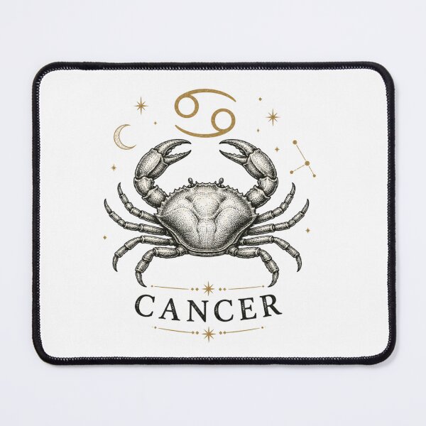 Item preview, Vintage Cancer Zodiac Celestial Mystical Crab designed and sold by TSshirtShoppe.