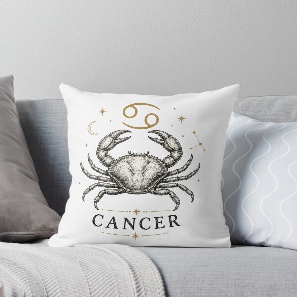 Item preview, Vintage Cancer Zodiac Celestial Mystical Crab designed and sold by TSshirtShoppe.