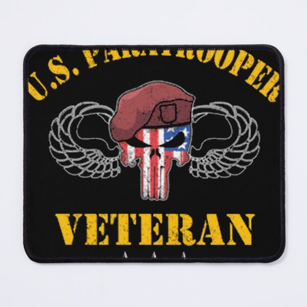 Item preview, Us Paratrooper Army Veteran Airborne Division Vete designed and sold by ankhangdesigner.