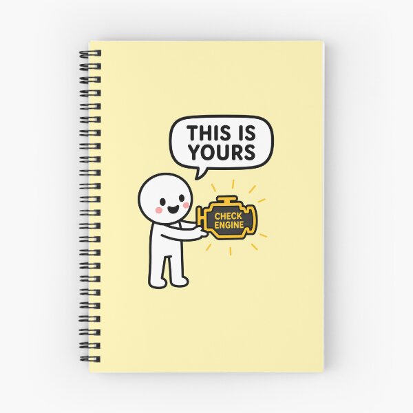 Item preview, Check Engine Light Funny designed and sold by MonkiFlipp.