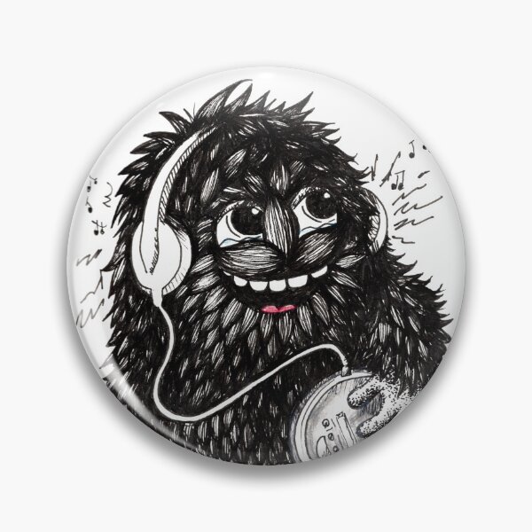 Item preview, Gérard loves the music of his adolescence. designed and sold by Monster-Studio Pierquin.
