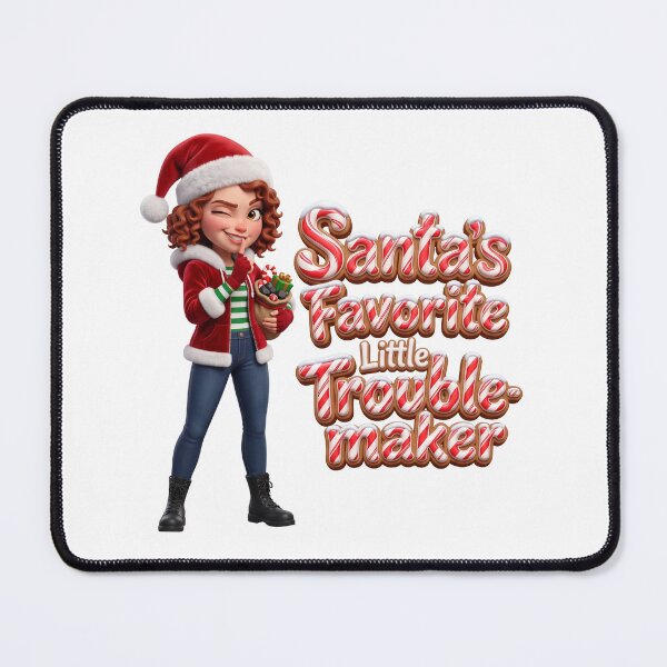 Item preview, Santas Favorite Little Troublemaker Girl designed and sold by royalflush664.