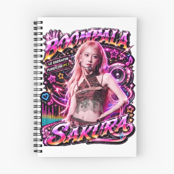 Item preview,  LE SSERAFIM Sakura Pure Flow Tour stage performance ending frame designed and sold by Valereekmerch.