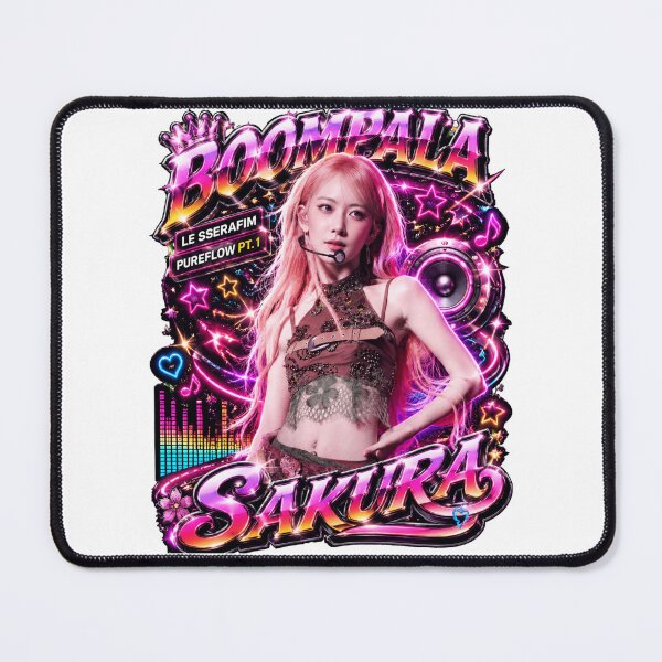 Item preview, LE SSERAFIM Sakura Pure Flow Tour stage performance ending frame designed and sold by Valereekmerch.