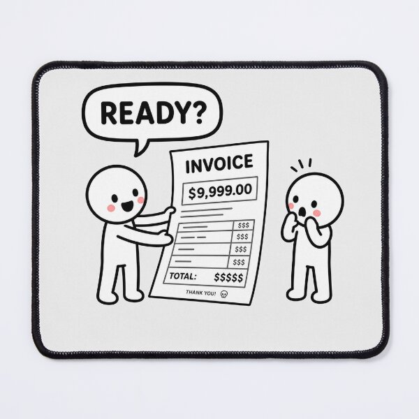 Item preview, Funny Mechanic Repair Bill designed and sold by MonkiFlipp.