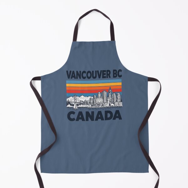 Item preview, Vancouver BC Canada Minimalist Skyline Retro Colors designed and sold by HowToCanadian.