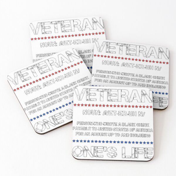 Item preview, Veteran Definition designed and sold by TheHelpingCat.