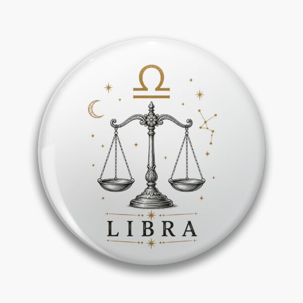 Item preview, Vintage Libra Zodiac Celestial Mystical Scales designed and sold by TSshirtShoppe.