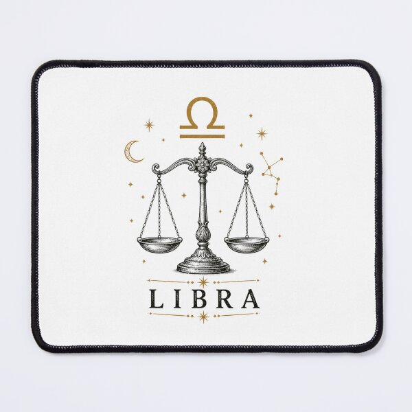 Item preview, Vintage Libra Zodiac Celestial Mystical Scales designed and sold by TSshirtShoppe.