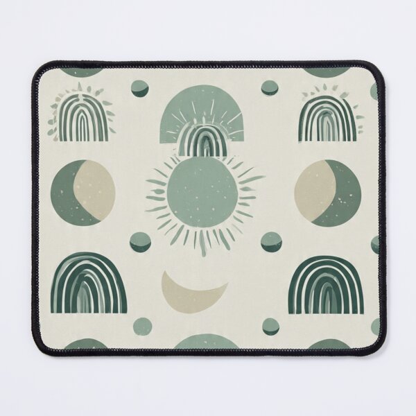 Item preview, Boho Nature Pattern - Repeating Sage Beige Pattern designed and sold by DkSpirit.