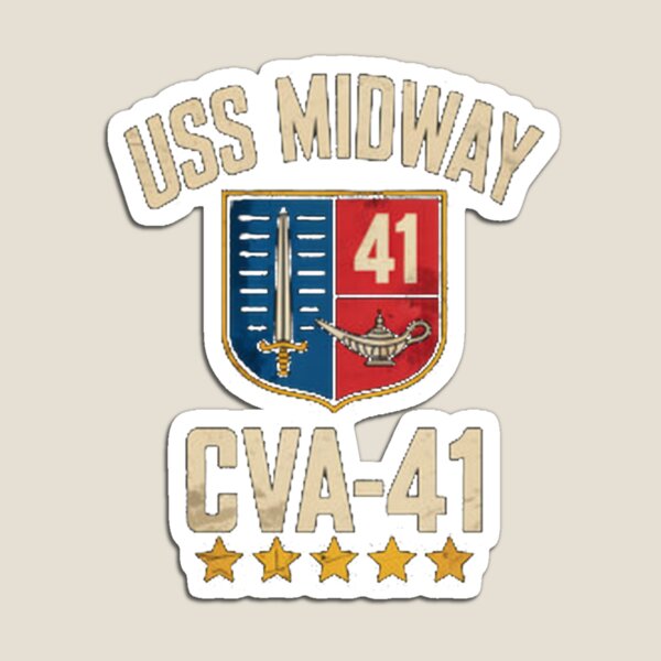 Item preview, Uss Midway Cva 41 Aircraft Carrier Flag Veterans D designed and sold by ankhangdesigner.