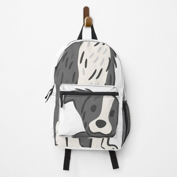 Item preview, Cute Border Collie Dog Sitting Cartoon Illustration. designed and sold by monkik.