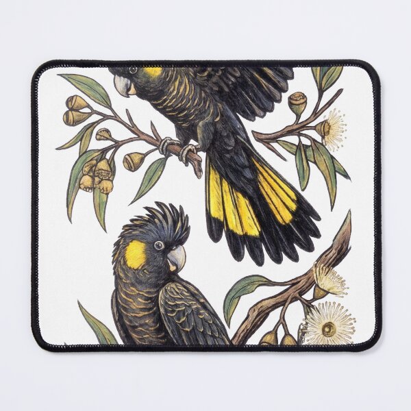 Item preview, Yellow Tailed Black Cockatoo Australian T-Shirt designed and sold by Chockahs.