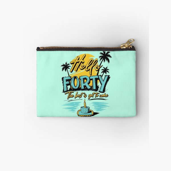 Item preview, Hello Forty Best Is Yet To Come Ocean Resort 40th Birthday Trip Graphic designed and sold by illeN-Art-World.