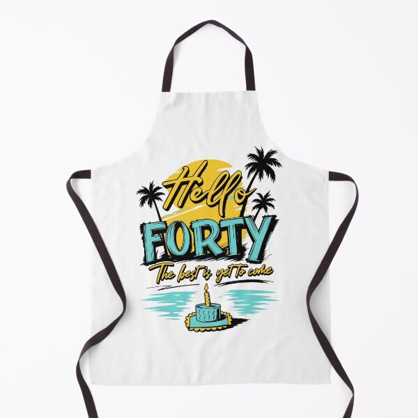 Item preview, Hello Forty Best Is Yet To Come Ocean Resort 40th Birthday Trip Graphic designed and sold by illeN-Art-World.