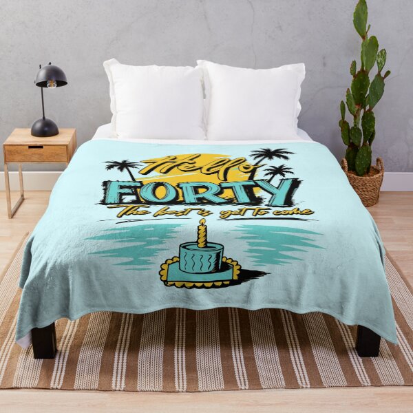 Item preview, Hello Forty Best Is Yet To Come Ocean Resort 40th Birthday Trip Graphic designed and sold by illeN-Art-World.