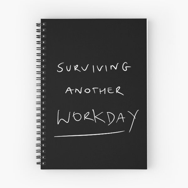 Item preview, Surviving Another workday, funny work humor designed and sold by Malvamalu.