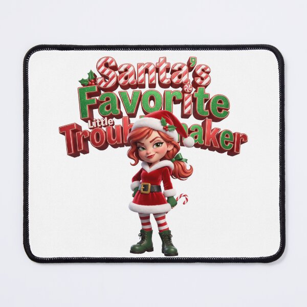 Item preview, Santas Favorite Little Troublemaker Elf Girl designed and sold by royalflush664.