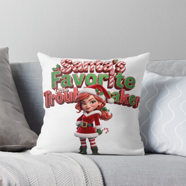 Item preview, Santas Favorite Little Troublemaker Elf Girl designed and sold by royalflush664.