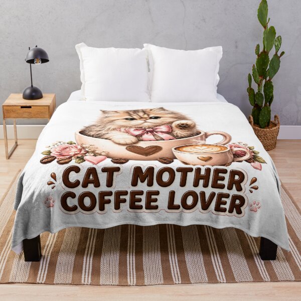 Item preview, Cat mother coffe lover designed and sold by Echo Aesthetics.