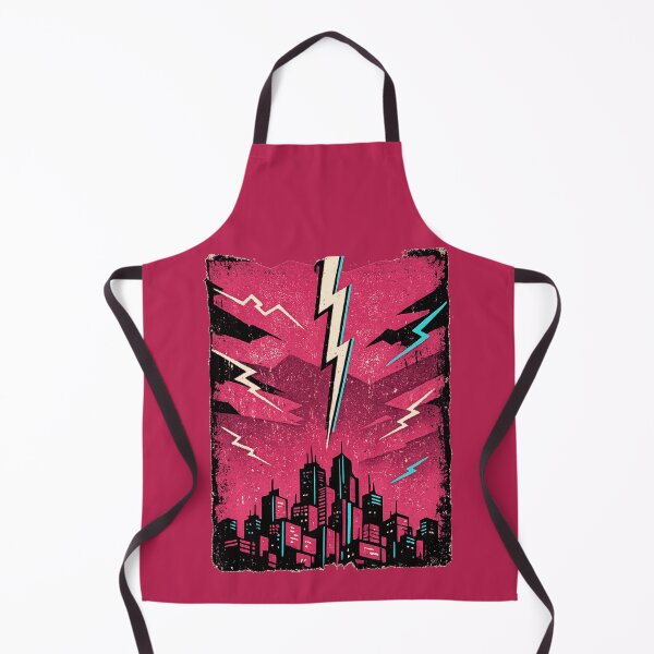 Item preview, Neon Storm Over The Anime City designed and sold by KungPowUnicorn.