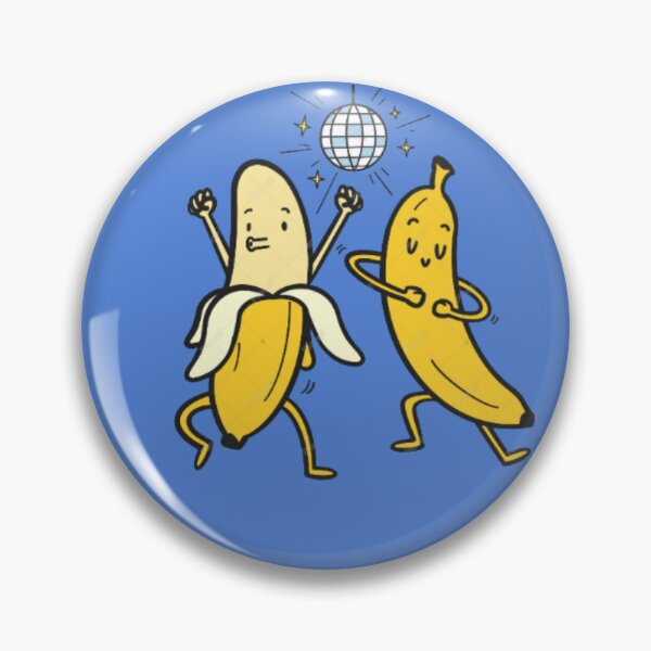 Artikelvorschau, Disco tanzende Banane – Lustiges Retro-Cartoon-Design entworfen und verkauft von Penguin Mood .
