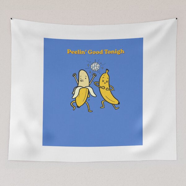 Item preview, Disco Dancing Banana Funny Retro Cartoon Design designed and sold by Penguin Mood .