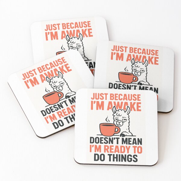 Item preview, I'm Awake designed and sold by Love Joy.