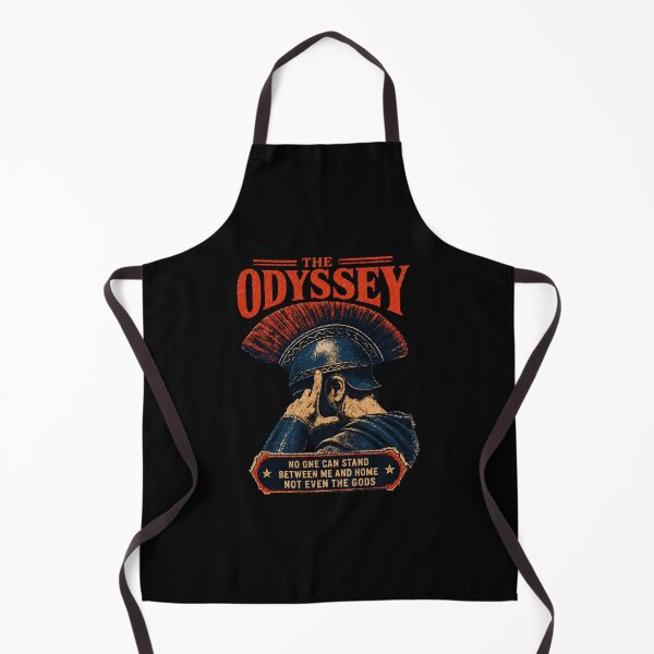 Item preview, The Odyssey helmet warrior - Ancient Greek myth typography designed and sold by oddbrick-parade.