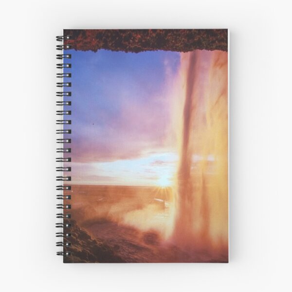 Item preview, Sunset Behind Majestic Waterfall designed and sold by Gabrieleitz.