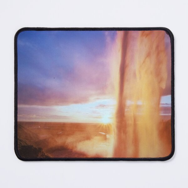 Item preview, Sunset Behind Majestic Waterfall designed and sold by Gabrieleitz.