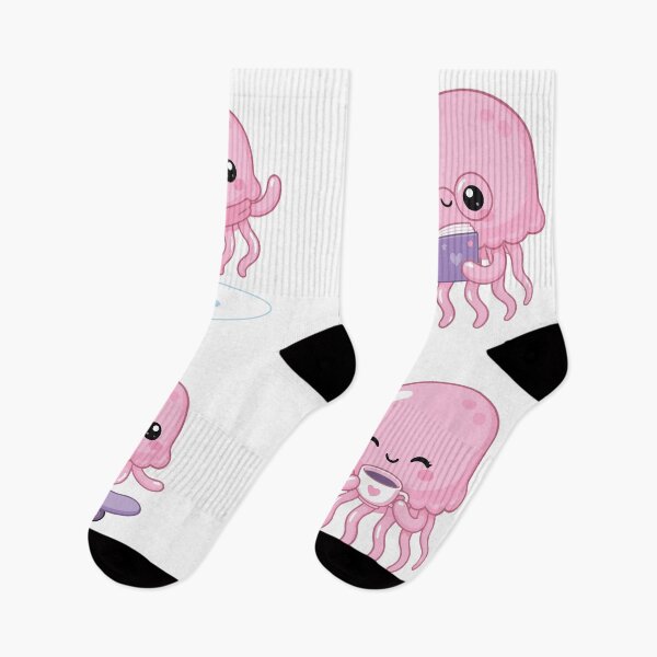 Item preview, Happy Jolly jelly fish designed and sold by InkspireByKomal.