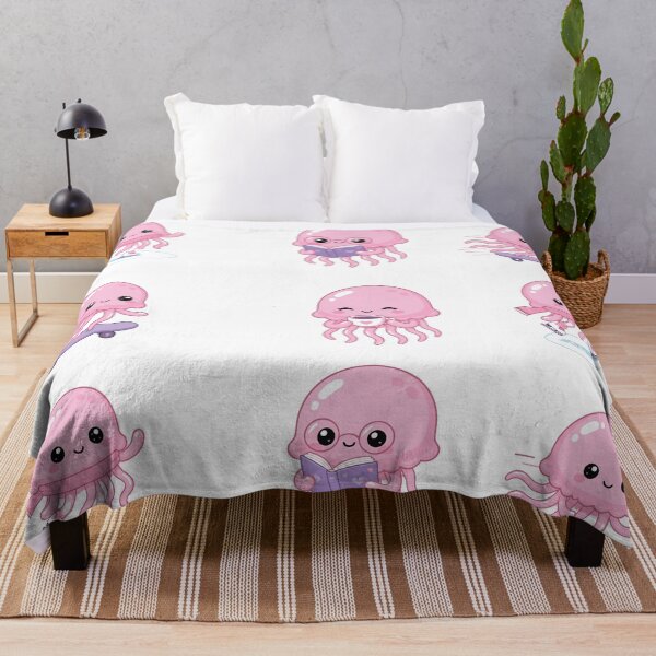 Item preview, Happy Jolly jelly fish designed and sold by InkspireByKomal.