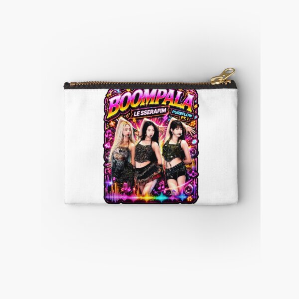 Item preview, LE SSERAFIM Pure Flow Tour era OT5 fan collector visual designed and sold by Valereekmerch.