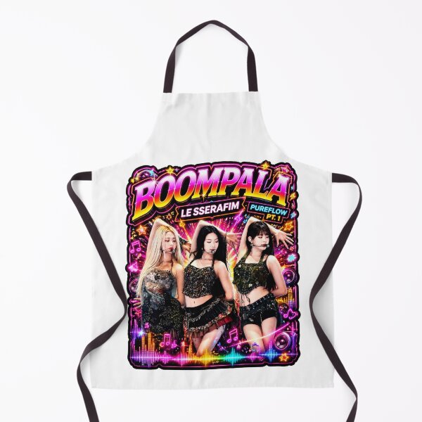 Item preview, LE SSERAFIM Pure Flow Tour era OT5 fan collector visual designed and sold by Valereekmerch.