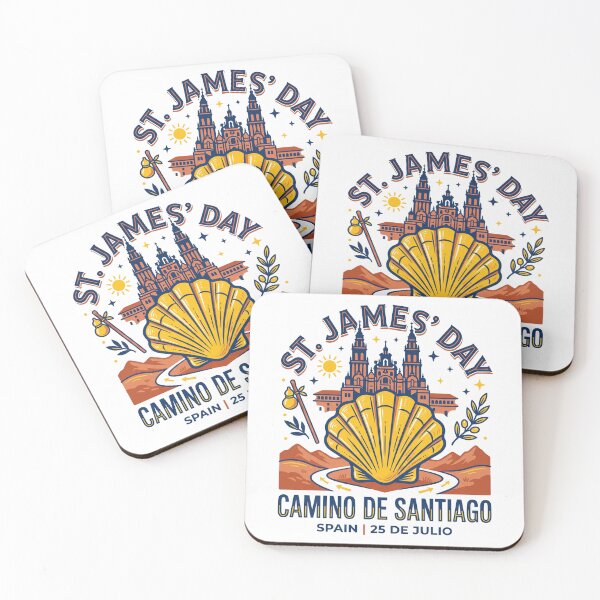 Item preview, Santiago De Compostela Pilgrimage Not All Who Wander Are Lost Art designed and sold by Vivaro.