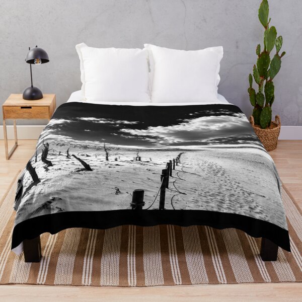 Item preview, Where Silence Meets the Sky Dramatic Black & White Landscape Photography designed and sold by Saint Arts Studio.