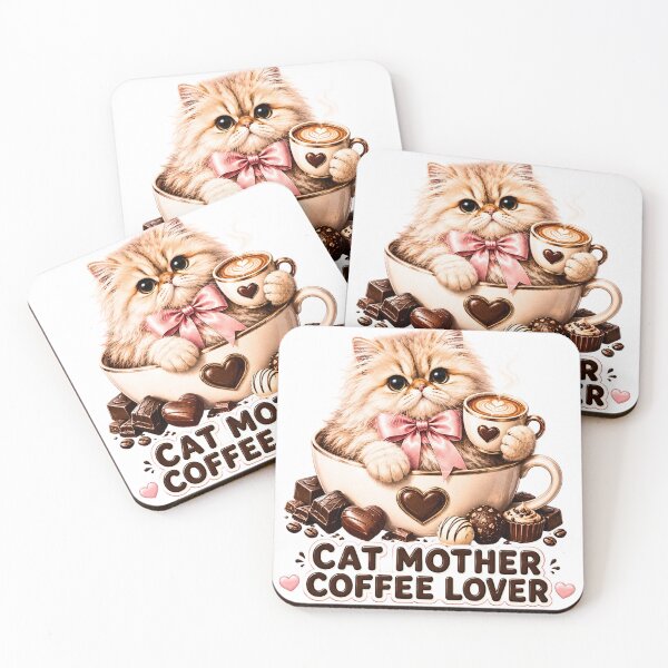 Item preview, Cat mother coffe lover designed and sold by Echo Aesthetics.