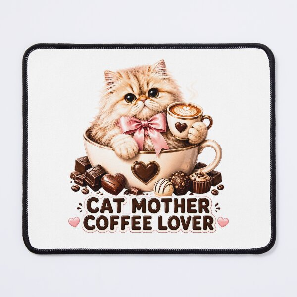 Item preview, Cat mother coffe lover designed and sold by Echo Aesthetics.