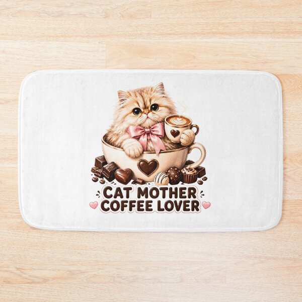 Item preview, Cat mother coffe lover designed and sold by Echo Aesthetics.