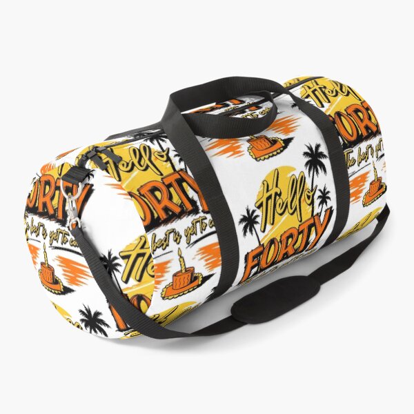 Item preview, Hello Forty Retro Sunset Beach 40th Birthday Vacation Party Graphic designed and sold by illeN-Art-World.