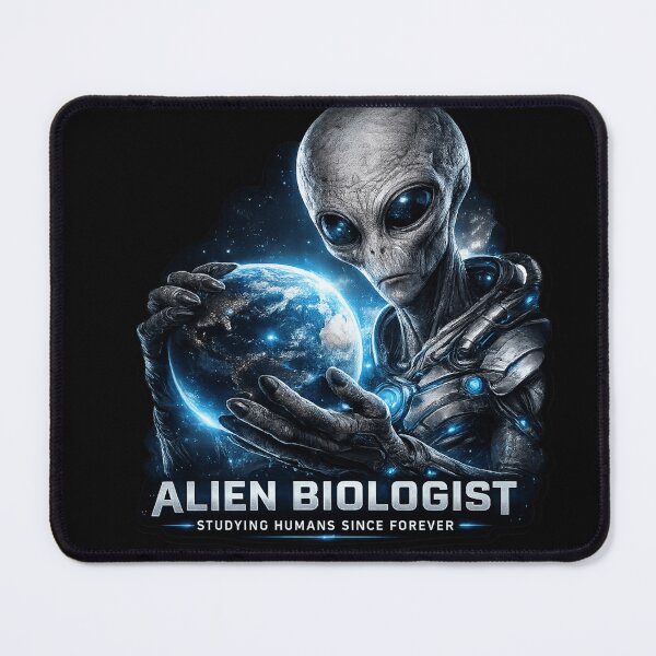 Item preview, Alien Biologist Studying Humans Since Forever designed and sold by Ruamid.