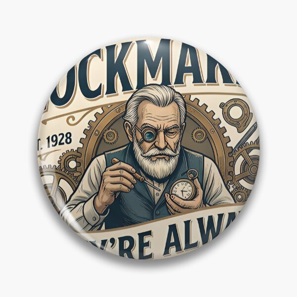 Item preview, Never trust a clockmaker They 're always making time - Dying occupations: Clockmaker designed and sold by ParadoxParadox.